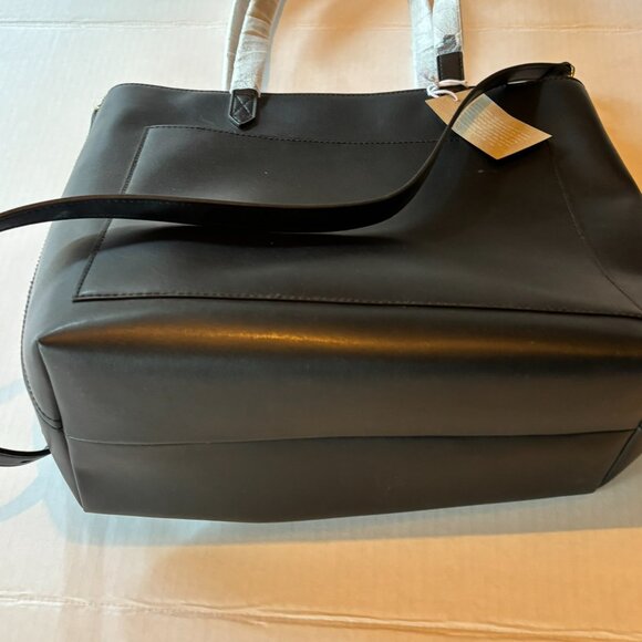 MADEWELL "The Transport Tote” – Black – NWT – Vegan Cactus Leather - Picture 7 of 9